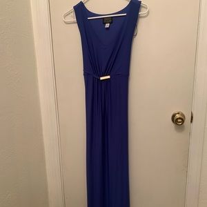 Long Blue Gown Dress
